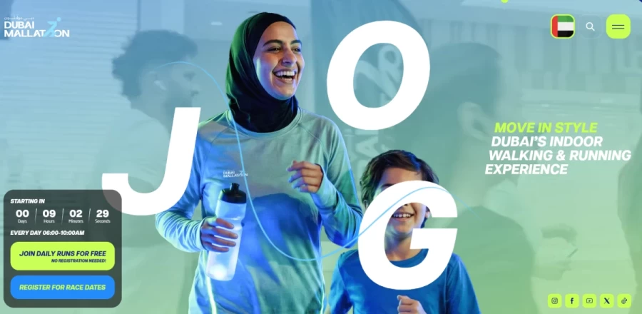 H.H. Hamdan bin Mohammed launches second edition of Dubai Mallathon across six malls